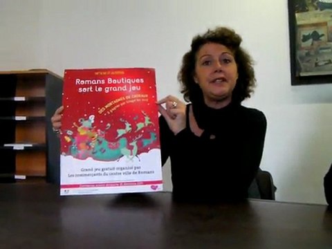 Grand jeu gratuit des commerçants romanais du 10 au 31 décembre 2011