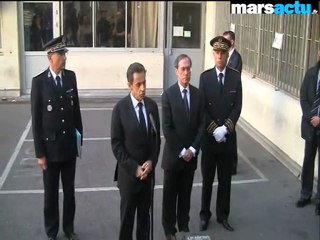 Nicolas Sarkozy annonce le décès d'Eric Lales