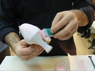 צביעת נעלי כלה