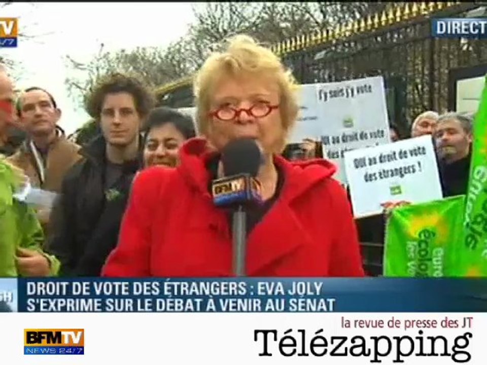 Télézapping - Droit de vote des étrangers : "Ni...