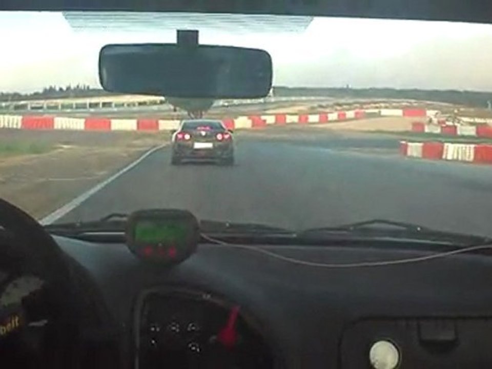 jerome34 au téléhon 2011 avec darkvins sur le circuit de ledenon