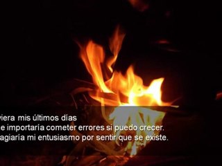 Si Viviera Mis últimos Días | Carlos de la Rosa Vidal | Poema Motivacional