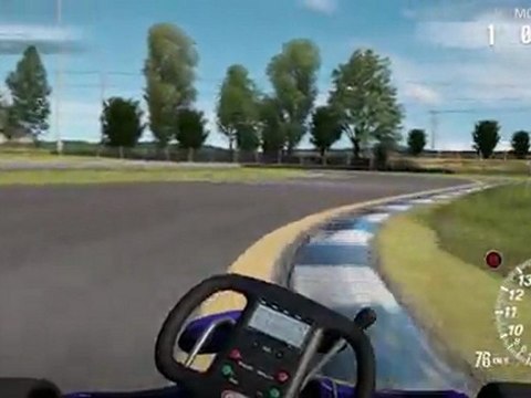 Project CARS (C.A.R.S.) Build 101 - Chesterfield Kart Track Gameplay