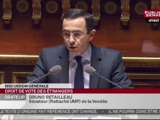 Bruno Retailleau et le droit de vote des étrangers (2)