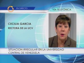 García Arocha: Hay que ponerle punto final a la violencia