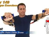 Bodylastics 13-Piece Maximum Tension Quick-Clip Resistance Band System