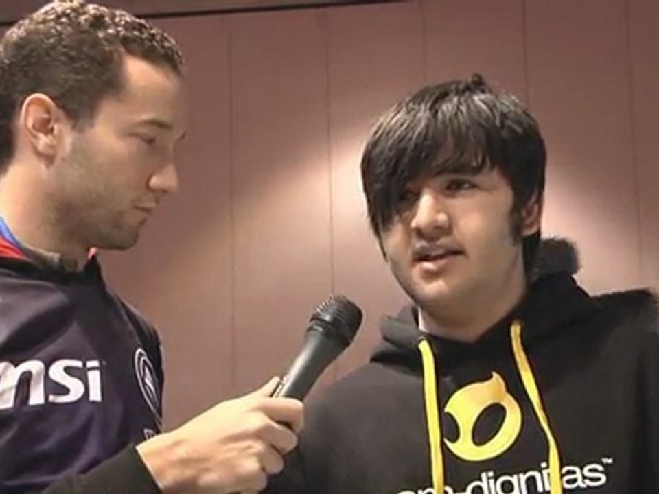 WCG 2011 : Interview Dignitas League of Legends