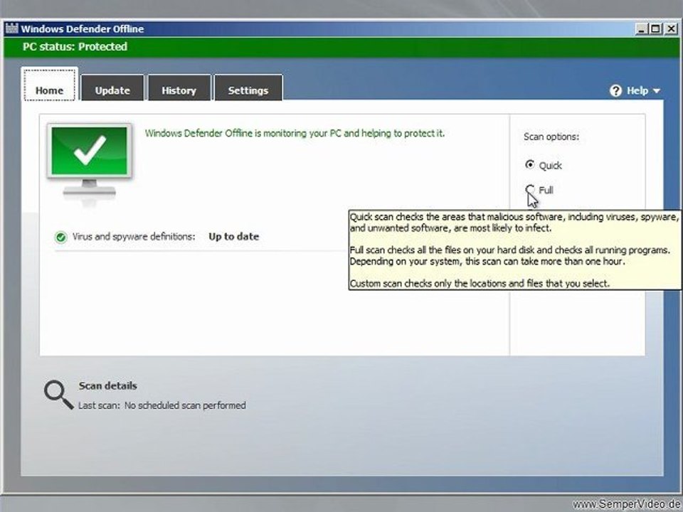 Windows Defender Offline