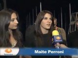 Maite Perroni - Entrevista tras cámaras -Tu y yo creamos los nuevos recuerdos-