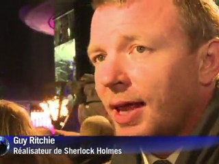 Première européenne du nouveau Sherlock Homes à Londres