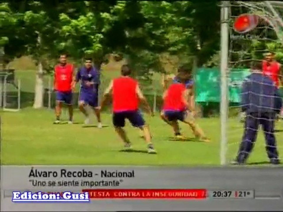 Recoba despues del titulo