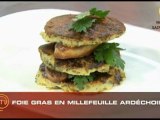 Foie Gras en millefeuille ardéchois