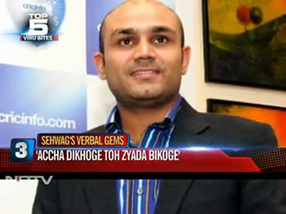 Virender Sehwag's verbal gems
