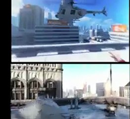 Spiderman trailer replicated in  Mirrors Edge