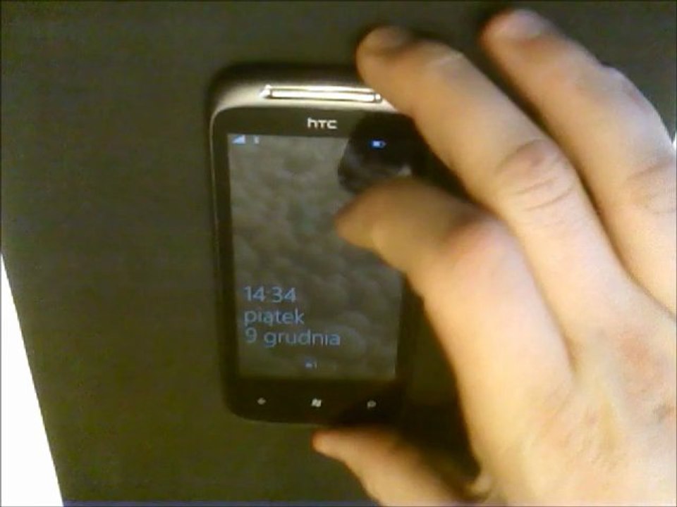Funkcja Znajdź mój telefon w telefonie HTC 7 Mozart