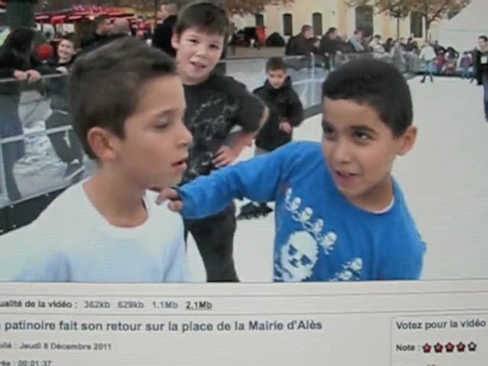 Patinoire synthetique Ecogliss Ales 2011