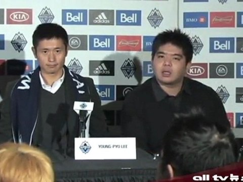 이영표 선수 밴쿠버 화이트캡스에서 새로운 축구인생 ALLTV NEWS WEST 08DEC11