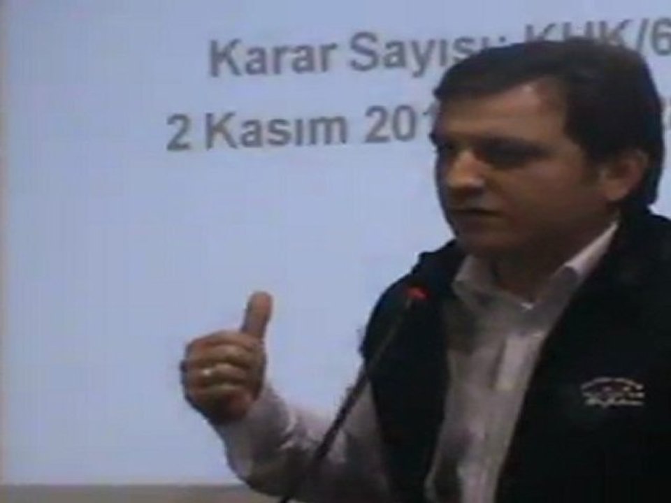 14- (02.12.2011) - Demokratik Değişim Gurubunun Düzenlemiş Olduğu; 660 Sayılı Kanun Hükmünde Kararname ve Bağımsız Denetim Konulu Panel