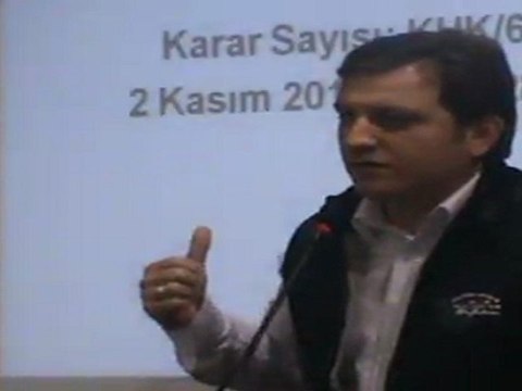 14- (02.12.2011) - Demokratik Değişim Gurubunun Düzenlemiş Olduğu; 660 Sayılı Kanun Hükmünde Kararname ve Bağımsız Denetim Konulu Panel