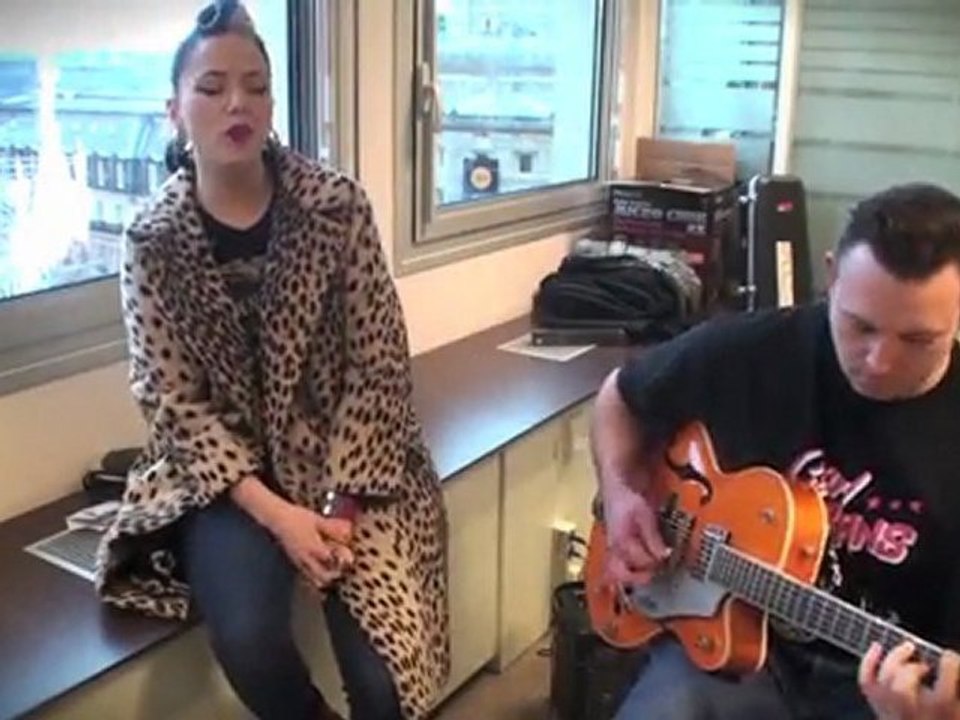 Imelda May live pour 20minutes.fr