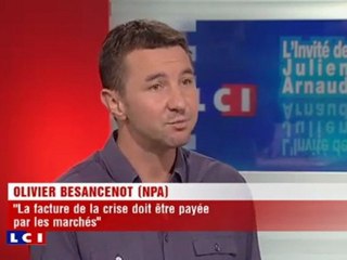 Besancenot sur LCI - 12 décembre 2011