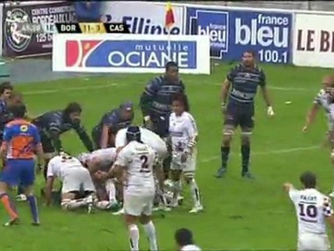 UNION BORDEAUX BEGLES CASTRES ESSAI