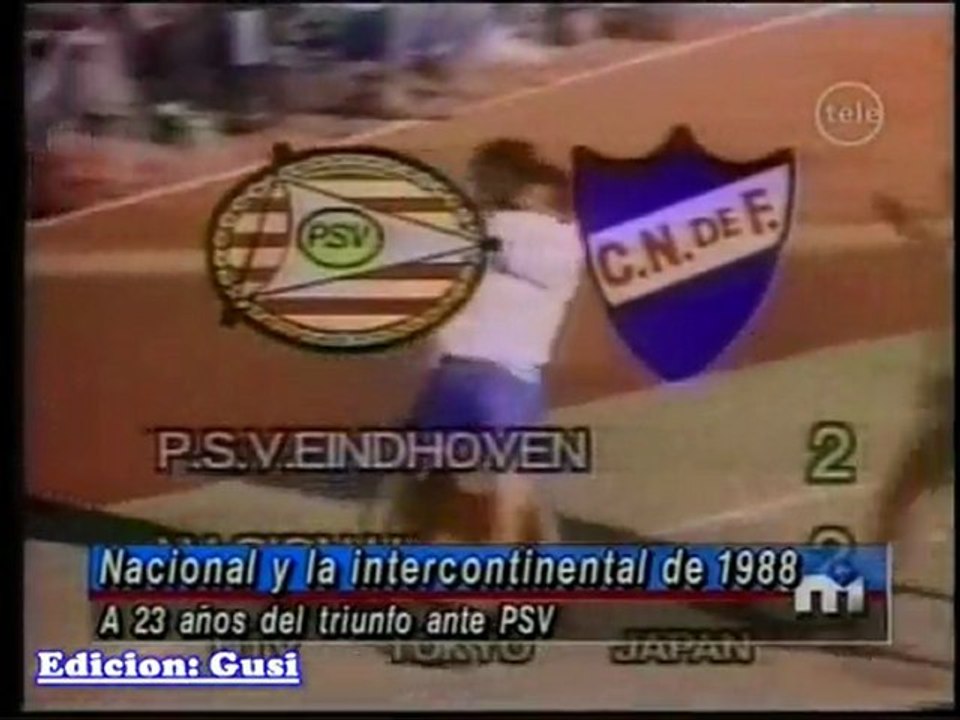Nacional y la intercontinental de 1988