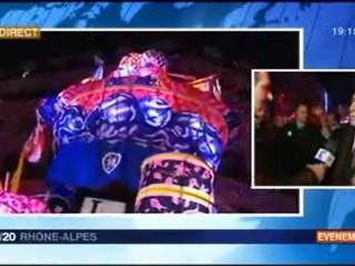 Coup d'envoi de la Fête des Lumières de Lyon