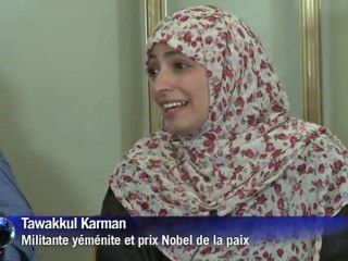 Les lauréates du Nobel de la paix lancent une ode aux femmes