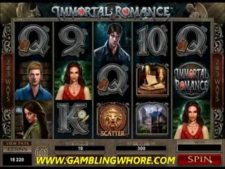 Immortal Romance new slot - no deposit bonus @ gamblingwhore.com