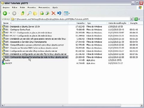 Video Aulas Servidor DNS, FTP, SSH, DHCP e Ferramentas de Rede Linux