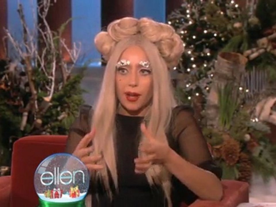 Lady Gaga Explains 'Marry the Night' @ Ellen