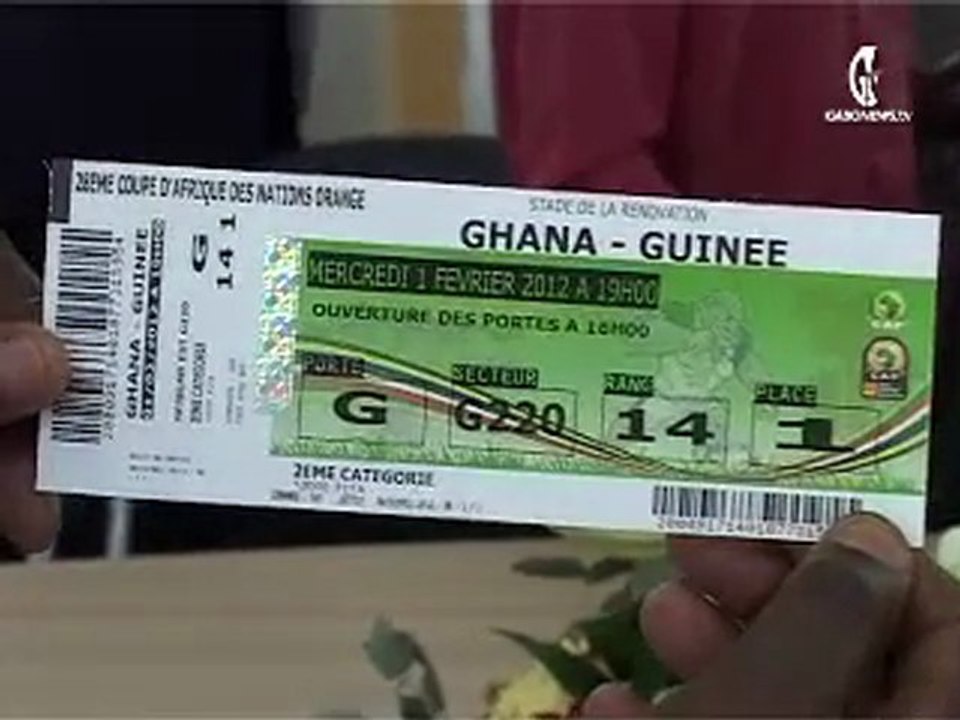 Présentation billet du stade CAN 2012