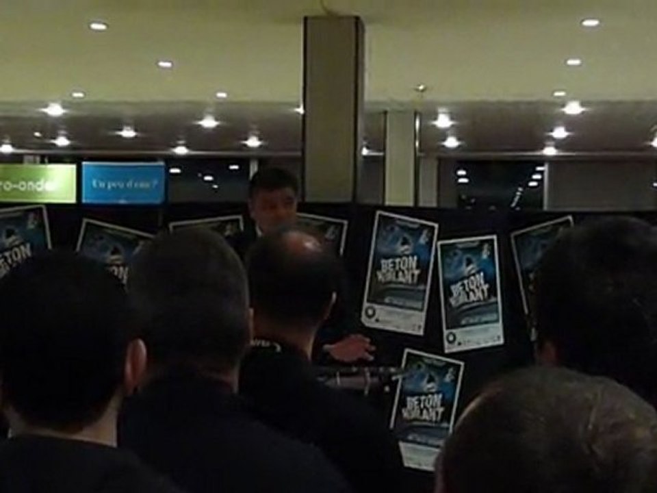 Beton Hurlant Inauguration