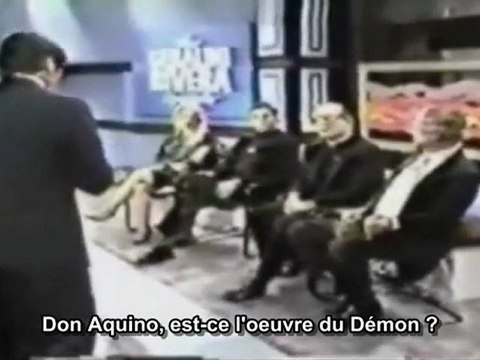 Satanisme - Michael Aquino face à Ted Gunderson & Père J. Lebar