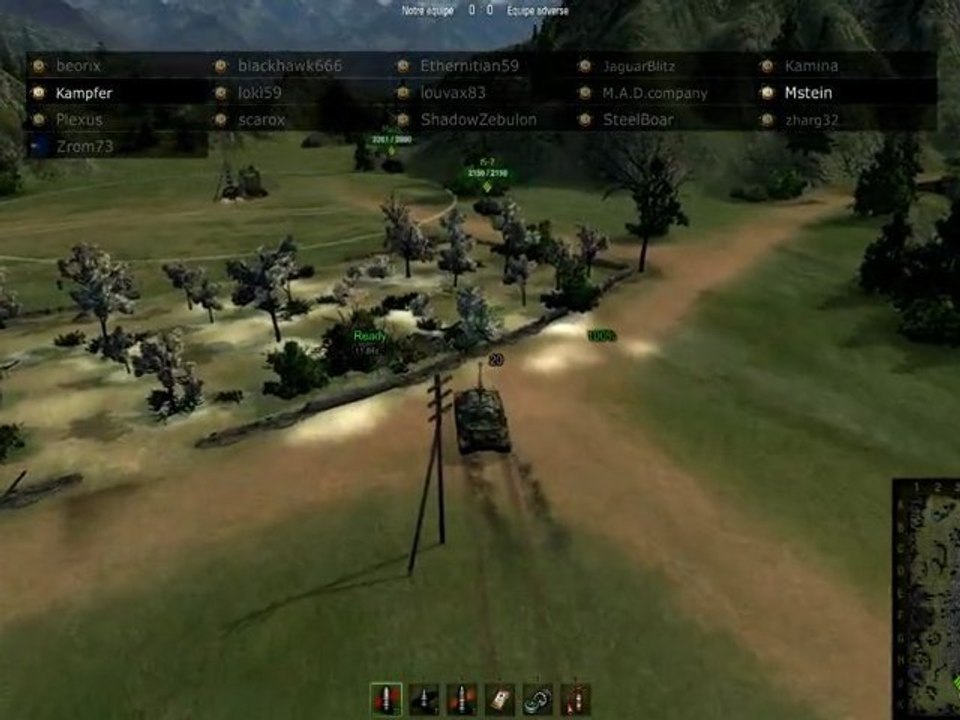 Clan Wars WoT 09/12/2011 Lakeville 13DF vs ISTI2