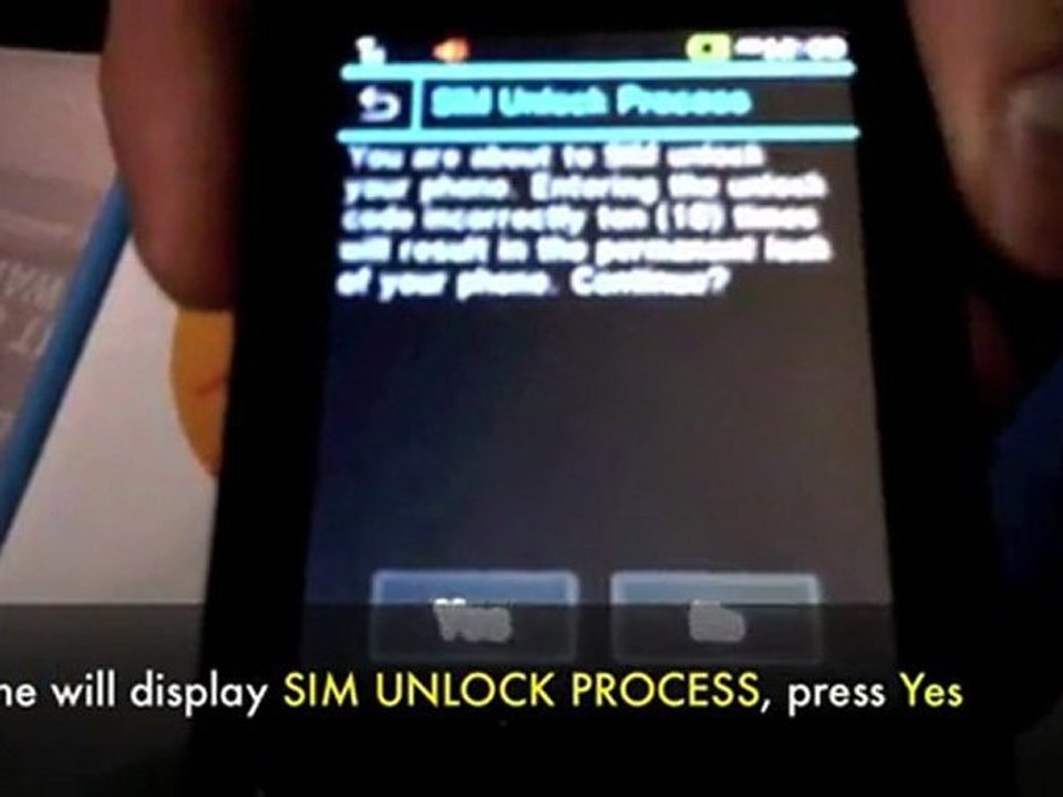 How to Unlock Pantech Pursuit II 2 P6010 by Sim Unlock ...