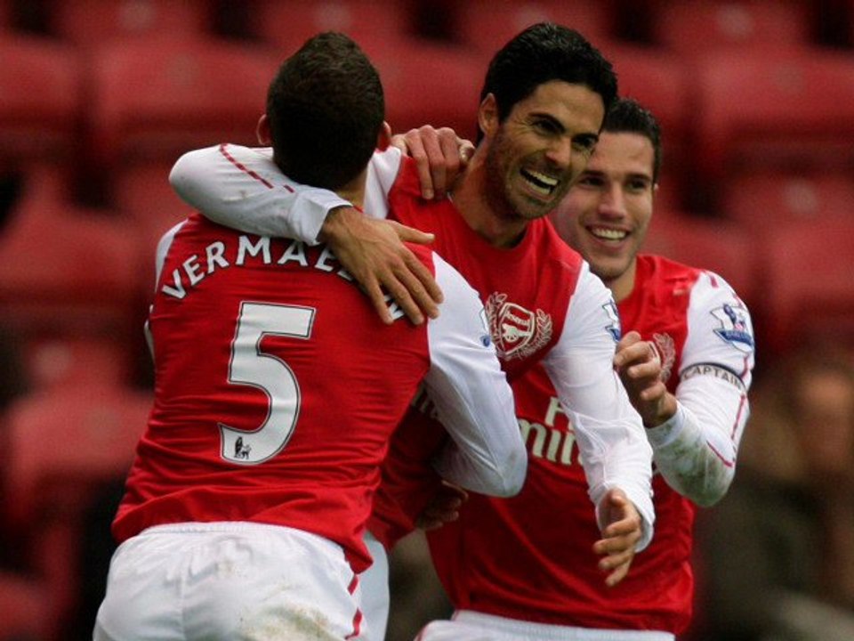 Arsenal vs Everton 1-0 Highlights & All Goals 10/12/2011