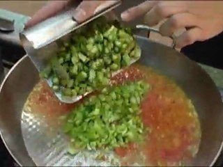 FIDEUA CON SALON Y ESPARRAGO VERDE DE IRIA CASTRO