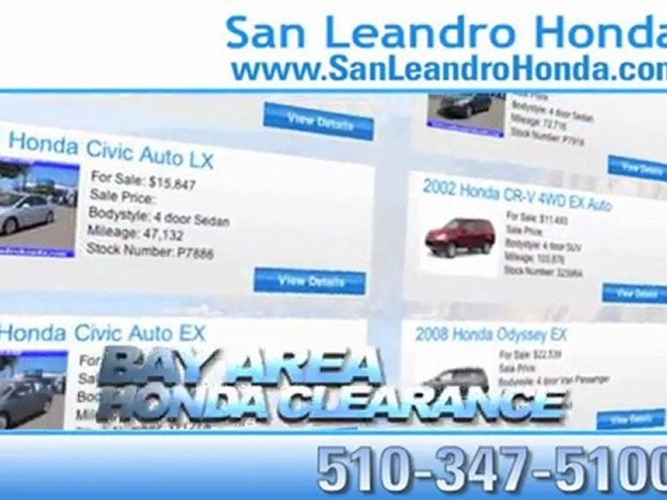 Honda FCX Dealer Financing - Oakland, CA
