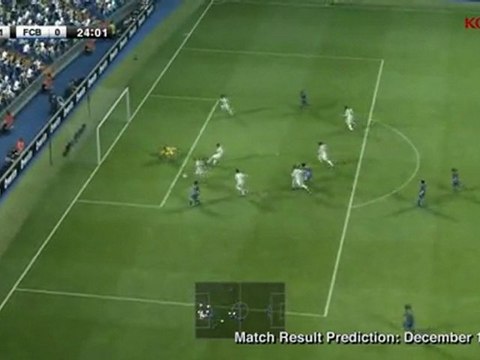 PES 2012 - Predicts Real Madrid C.F. vs. FC Barcel