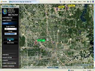 Fleet Vehicle Tracking Video