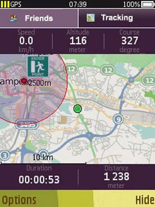 FREE mobil tracking in real-time, keep track of yourself, friends and family