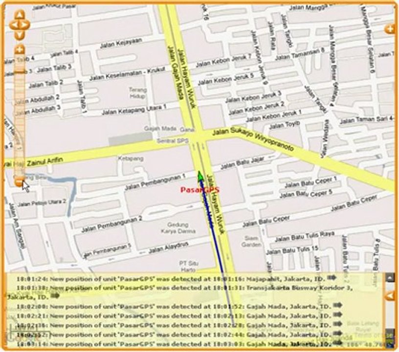 Online GPS Tracking Using GPS Tracker TK102-2