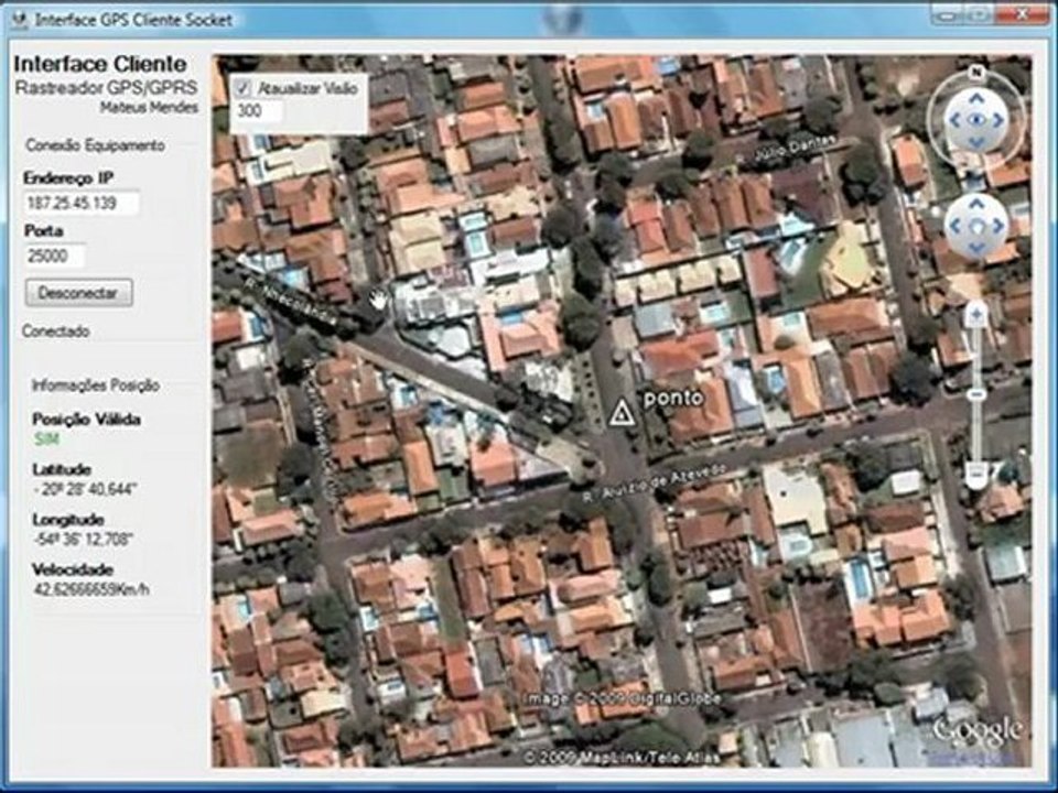 RASTREADOR GPS_GPRS - Interface Cliente I