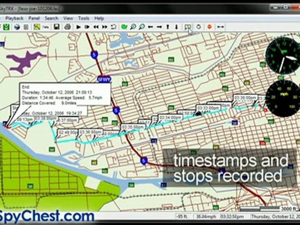 Trac King GPS Tracking System, Vehicle Tracker - Spy Chest
