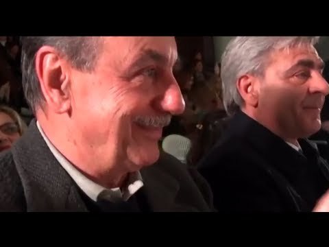 Teverola (CE) - Luca de Filippo inaugura la scuola elementare