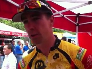 Todd Wells (Specialized) talks to Cyclingnews after defending his overall lead on day 2 at La Ruta de los Conquistadores.