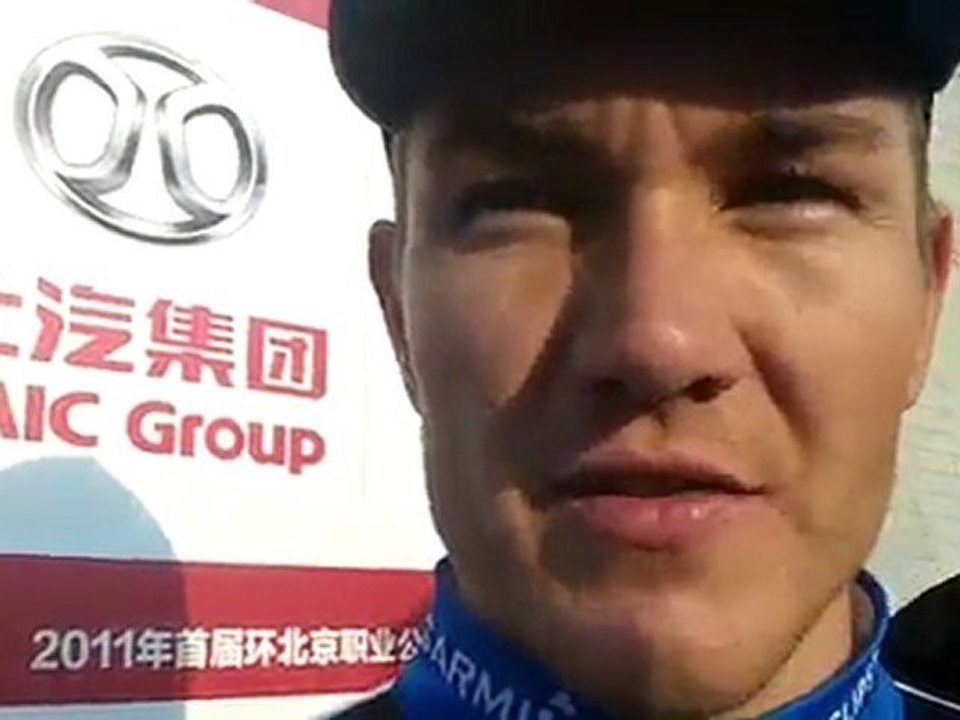 Heinrich Haussler wins stage 2 of the Tour of Beijing 2011
