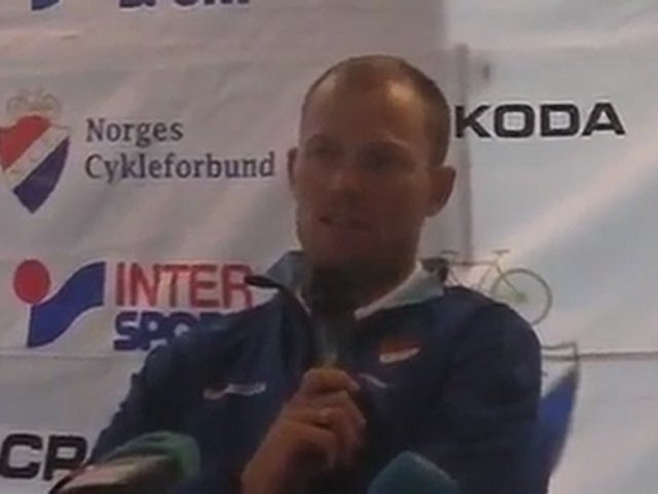 Hushovd's pre-Worlds press conference